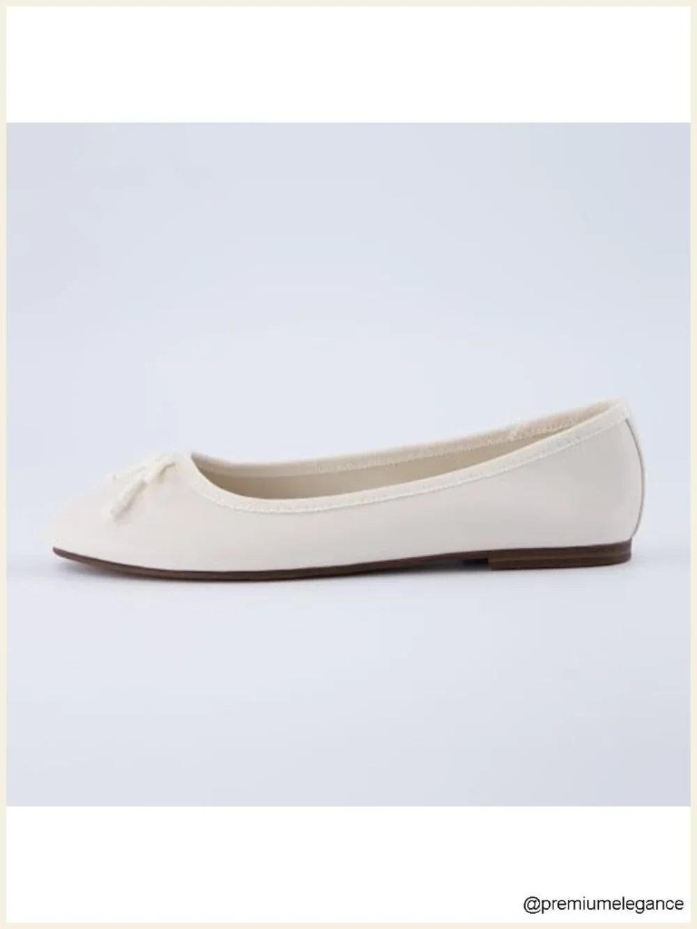 Memory Foam Ballet Flats, Round Toe Mary Jane with Bow Detail, Vegan Leather